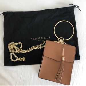 *SOLD*NEW: Piumelli Milano Convertible Leather Bag